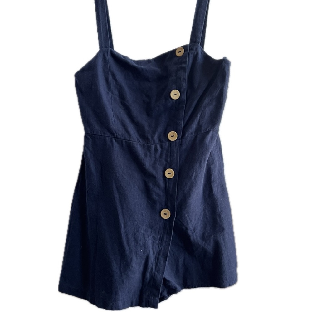 Pull & Bear Navy Blue Romper Dress – Size Small
